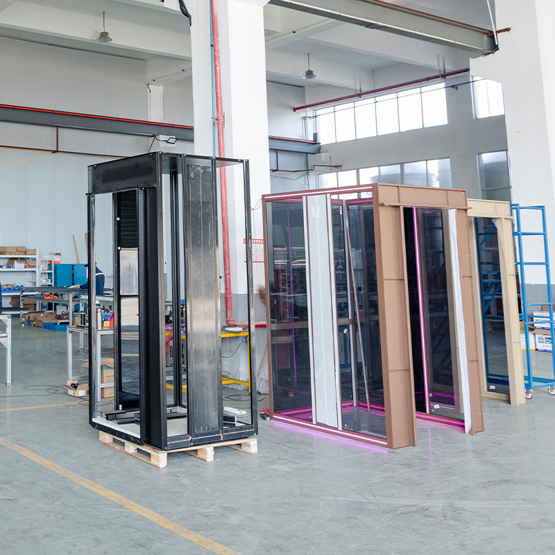 Profilés en aluminium anodisés à haute résistance pour cabines d'ascenseur